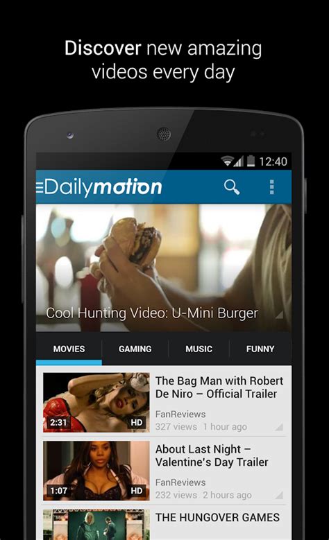 Dailymotion Video App